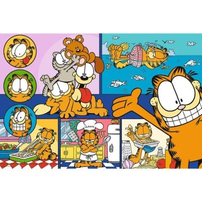 Trefl Puzzle 100 elementów Leniwy Garfield