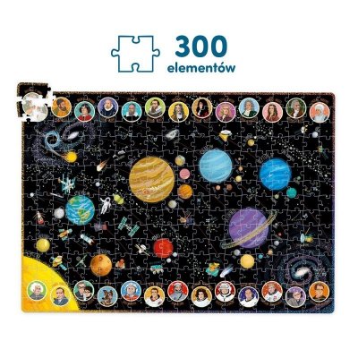 CzuCzu Puzzle Odkrywcy - Układ słoneczny 300 elementów