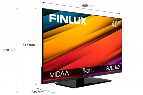 Finlux Telewizor LED 40 cali 40FFV500