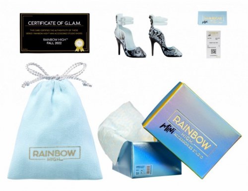 MGA Akcesoria  Rainbow High Buty display 27 sztuk