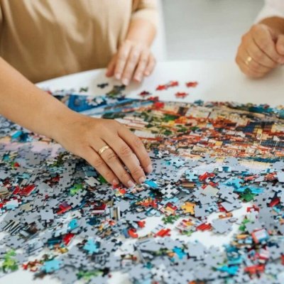 Trefl Puzzle 1000 elementów 40-lecie Paper Art Jeż