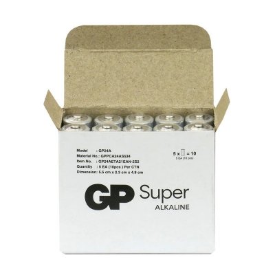 GP Battery Baterie alkaliczne LR03/AAA GP SUPER 10szt. (G-TECH)