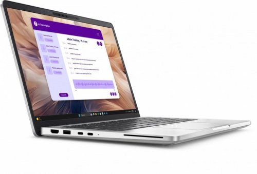 Dell Laptop Dell Pro 13 Plus PB13250 W11P Ultra 7 268V/32GB/512GB/13.3 FHD+/Arc/FgrPr&SmtCd/FHD/IRCam/Mic/WWAN Ready+BT/BcklKb/3C/vPro/3YPS Silver