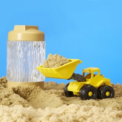 MGA Masa plastyczna Wonder Factory Never Dry Sand Trucks, Koparka