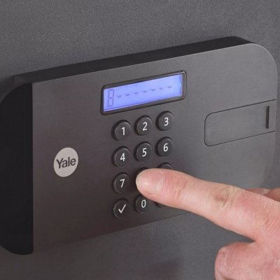 YALE HOME Sejf kompaktowy YSEB wysoka ochrona