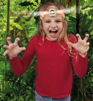 MG DYSTRYBUCJA Latarka czołowa T-rex Brainstorm