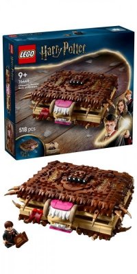 LEGO Klocki Harry Potter 76449 Potworna księga potworów z zębami
