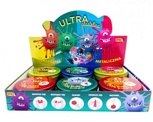 Epee Ultra Plastelina Pachnąca Display 12 sztuk