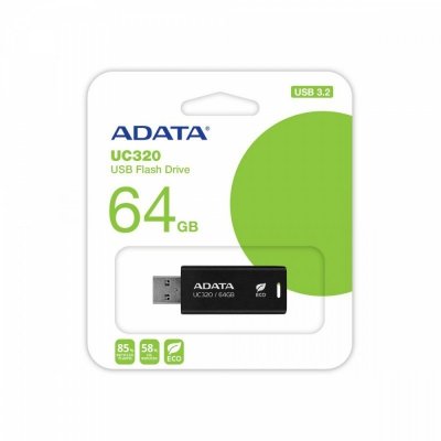 Adata Pendrive UC320 64GB USB3.2-A Gen1 czarny