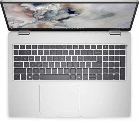 Dell Laptop Dell Pro 16 PC16250 W11P U7 265U/16GB/512GB SSD/16.0 FHD+/Int/FgrPr/FHD/IRCam/Mic/WLAN+ BT/BcklKb/3C/vPro/3YPS Platinum