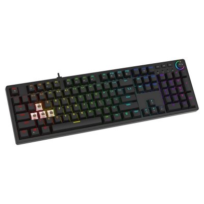 Savio Klawiatura mechaniczna STYX Outemu Brown Hot Swap RGB