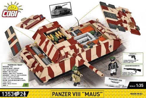 Cobi Klocki Klocki Panzer VIII Maus