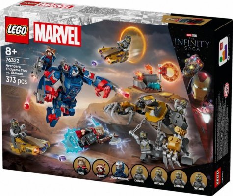 LEGO Klocki Super Heroes 76322 Avengers: Koniec gry Thor kontra Chitauri