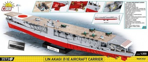 Cobi Klocki Klocki IJN Akagi Aircraft Carrier 3573 klocków