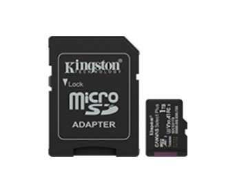 Kingston Karta pamięci microSD   1TB Canvas Select+ G3 150MB/s Adapter