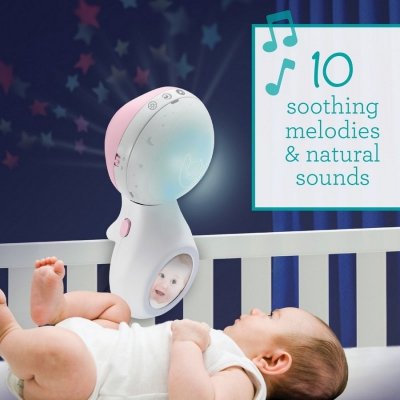 B-kids Infantino Muzyczna karuzelka 3w1 pudrowy róż