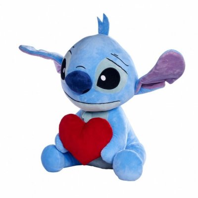 Simba Maskotka Disney Stitch z sercem 50 cm oryginalna