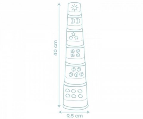 Smoby Piramidka Magiczna wieża