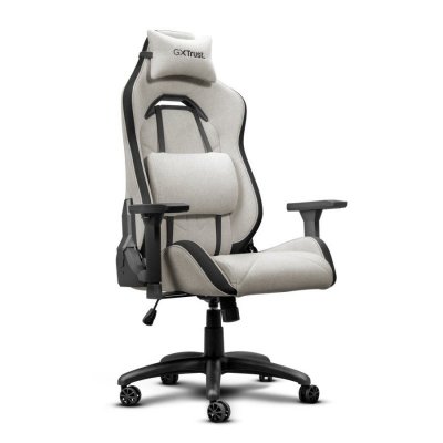 Trust Fotel gamingowy GXT 723B Ruya materiałowy beżowy