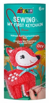 MG DYSTRYBUCJA Zestaw kreatywny Uszyj brelok do kluczy - Jeleń