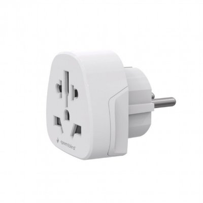 Gembird Adapter sieciowy EU świat - 15A
