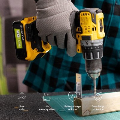 Green Cell Bateria do elektronarzędzi DeWalt XR 18V 9Ah