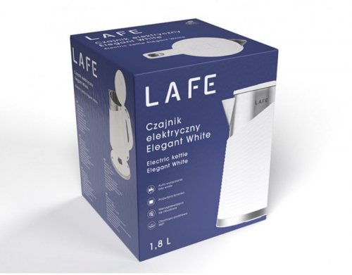 Lafe Czajnik elektryczny Elegant White