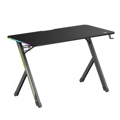 Maclean Biurko gamingowe NanoRS 120x60cm LED RS102