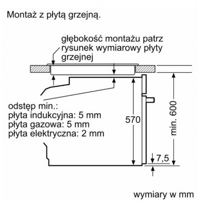 Bosch Piekarnik AirFry HBG536EW4 biały
