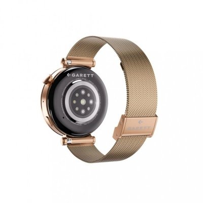 Garett Electronics Smartwatch Rose złoty mesh