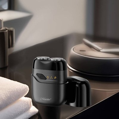 Feel-Maestro Golarka męska podróżna 2 głowice, USB  MR-671