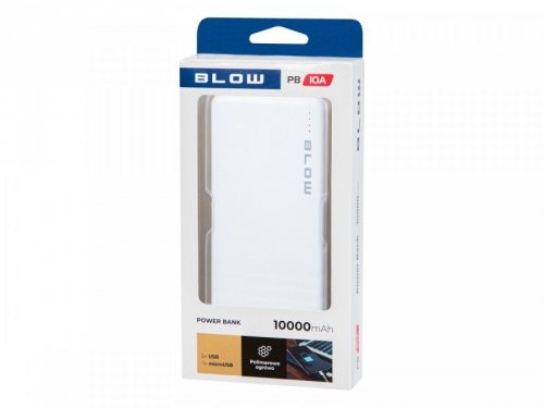 BLOW Power Bank PB10A 10000mAh Biały
