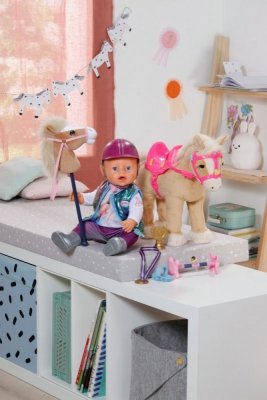 Zapf Zestaw Hobby Horse dla lalki Baby Born 43 i 36 cm