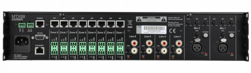 8-strefowa matryca audio AUDAC MTX 88