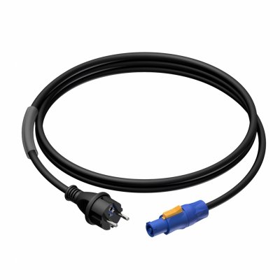 Procab CAB442/5 Power cable - schuko male - powerCON power-out - 3 x 2.5 mm² 5 meter