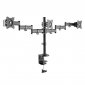 Uchwyt biurkowy LogiLink BP0050 na 3 monitory LCD/LED VESA 100x100, 13-27 cali 