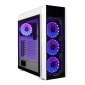 Obudowa Chieftec GL-03W-OP ATX RGB bez zasilacza z oknem biała 