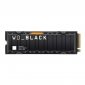 Dysk SSD WD Black SN850X 1TB M.2 2280 PCIe NVMe (7300/6300 MB/s) WDS100T2XHE z radiatorem 
