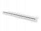 Patch panel pusty Lanberg PPKS-1024-S 24 port 1U 19 cali do modułów keystone szary 