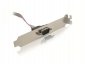 Gembird Gniazdo COM 9PIN (DB9M) na sledziu 