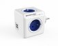 Allocacoc Rozgałęziacz PowerCube Original USB 2202BL/FROUPC Niebieski 