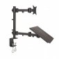 uchwyt mocowanie  B-Tech Btech ART Uchwyt do monitora LED/LCD 13-27 + notebooka biurkowy L-23 