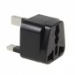 Maclean Adapter gniazdo EU na wtyk UK MCE154 Czarny 