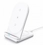 AUKEY Ładowarka bezprzewodowa LC-A2 2w1 Qi 10W USB-C Biała 