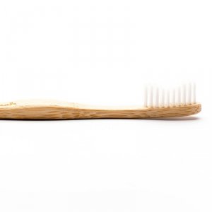 Humble Brush, Bambusowa szczoteczka do zębów dla dorosłych, Medium, biała