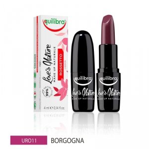 Equilibra - Love's Nature Lipstick pomadka do ust 11 Burgundy 4ml