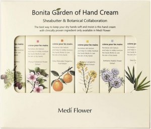 Medi Flower - Bonita Garden Of Hand Cream zestaw kremów do rąk 6x75ml