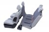 Kardiff mata Anti Slip M 133x157cm Granatowa