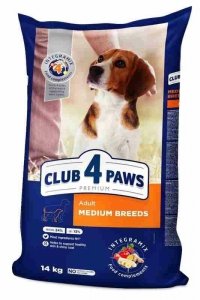 Club4Paws Medium 14kg sucha karma dla psów średnich ras