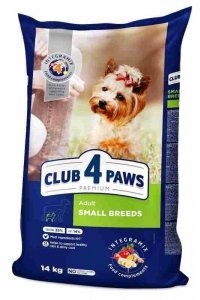 Club4Paws Small Breed Chicken 14kg sucha karma z Kurczakiem dla psów małych ras
